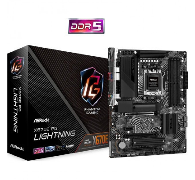 ASRock Материнська плата ASRock X670E PG LIGHTNING