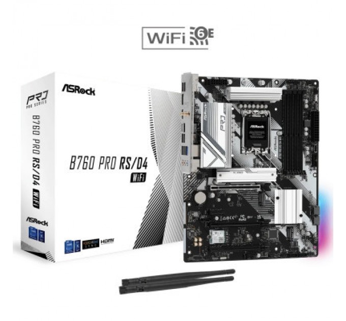 ASRock Материнська плата ASRock B760 PRO RS/D4 WIFI