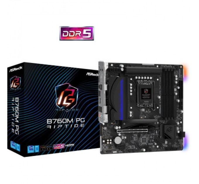 ASRock Материнська плата ASRock B760M PG RIPTIDE