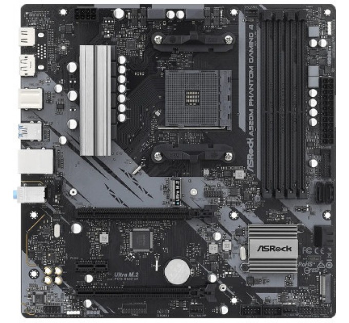 ASRock Материнська плата ASRock A520M PHANTOM GAMING 4
