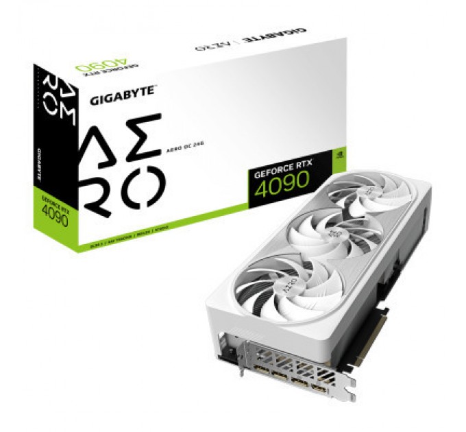 GIGABYTE Відеокарта GIGABYTE GeForce RTX4090 24GB AERO OC (GV-N4090AERO OC-24GD)