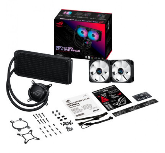 ASUS Система рідинного охолодження ASUS ROG Strix LC III 240 ARGB (90RC00S1-M0UAY0)