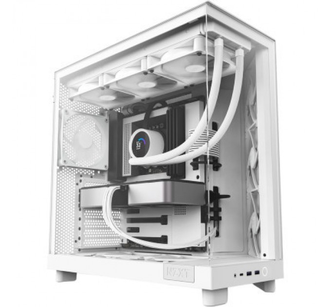 NZXT Корпус NZXT H6 Flow All white (CC-H61FW-01)
