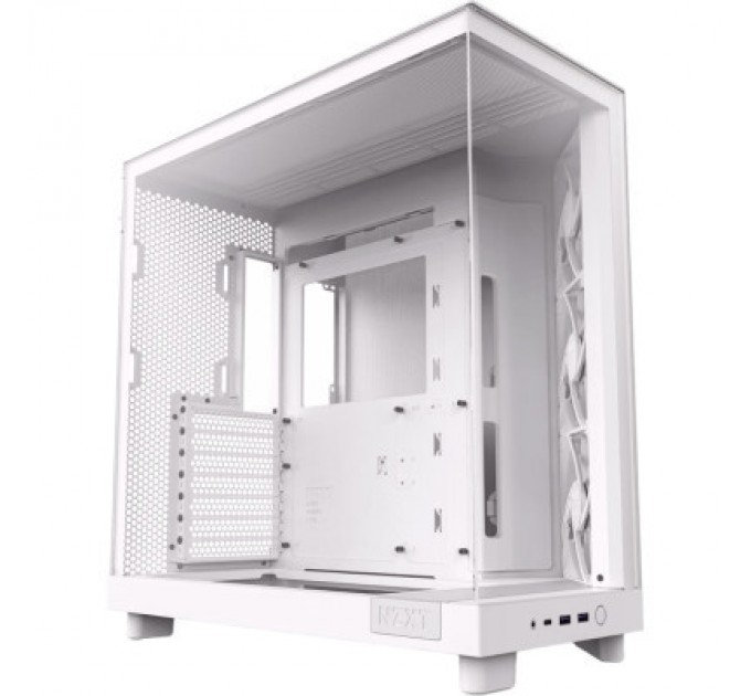NZXT Корпус NZXT H6 Flow All white (CC-H61FW-01)