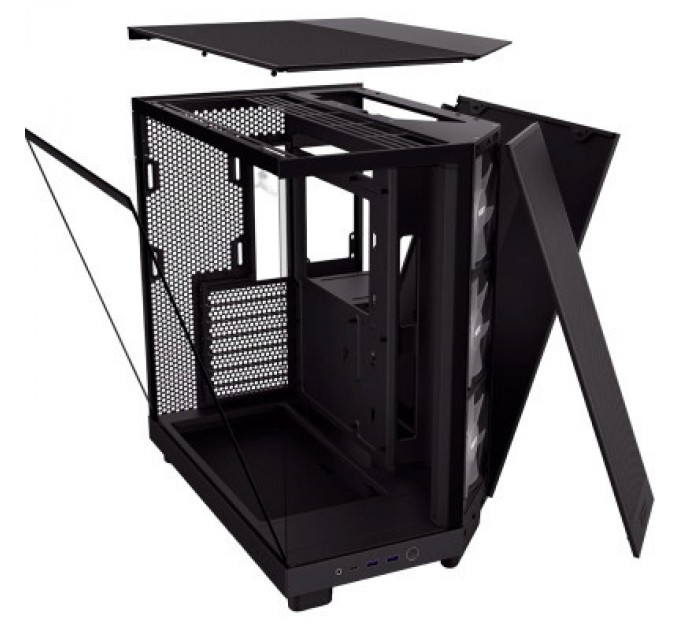 NZXT Корпус NZXT H6 Flow RGB All Black (CC-H61FB-R1)