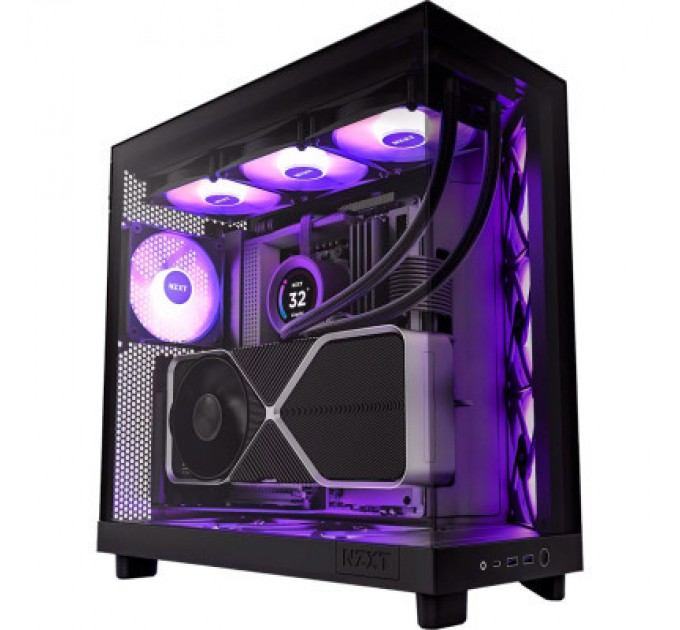 NZXT Корпус NZXT H6 Flow RGB All Black (CC-H61FB-R1)