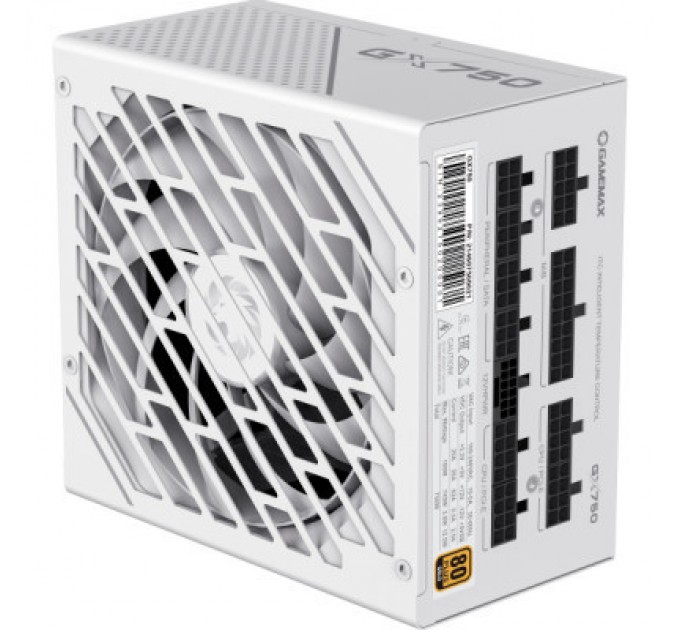 Gamemax Блок живлення Gamemax 750W (GX-750 PRO WH (ATX3.0 PCIe5.0))