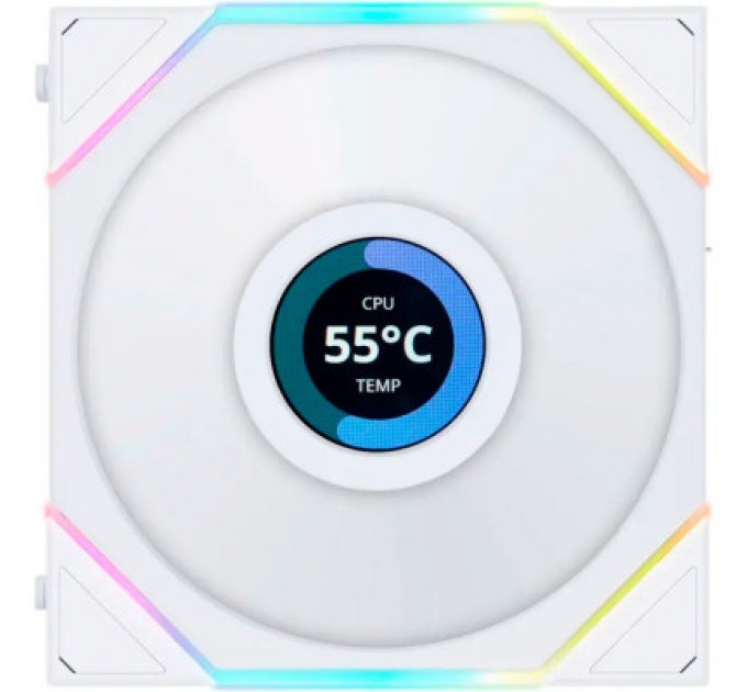 Lian Li Кулер до корпусу Lian Li Reverse TL LCD 120-1, White Cooler (G99.12RTLLCD1W.00)