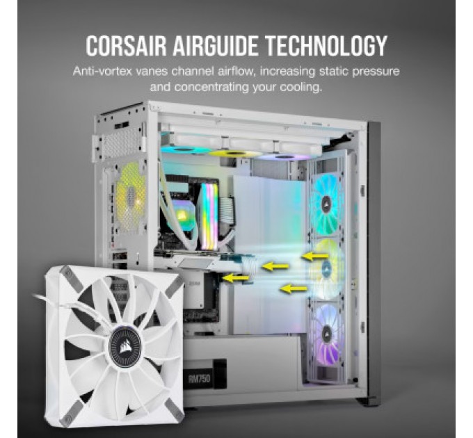 Corsair Кулер до корпусу Corsair ML140 RGB Elite Premium Dual Pack (CO-9050119-WW)