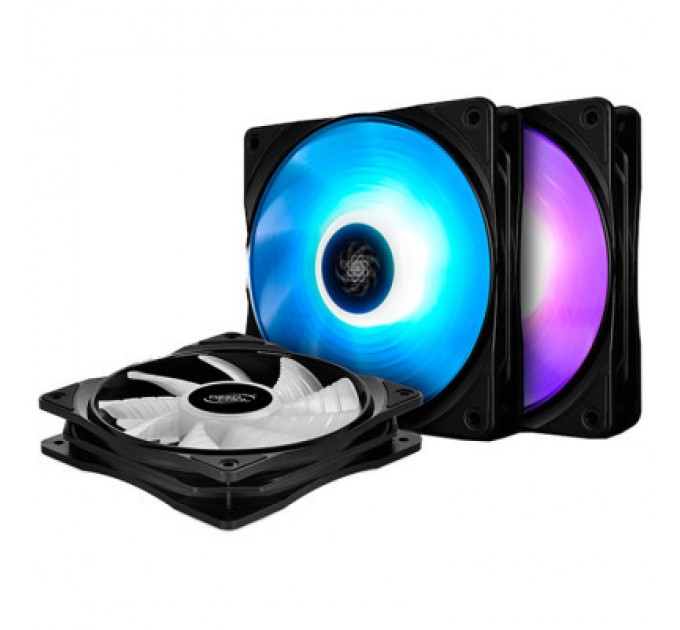 Deepcool Кулер до корпусу Deepcool RF120-3 IN 1 (DP-FRGB-RF120-3C)