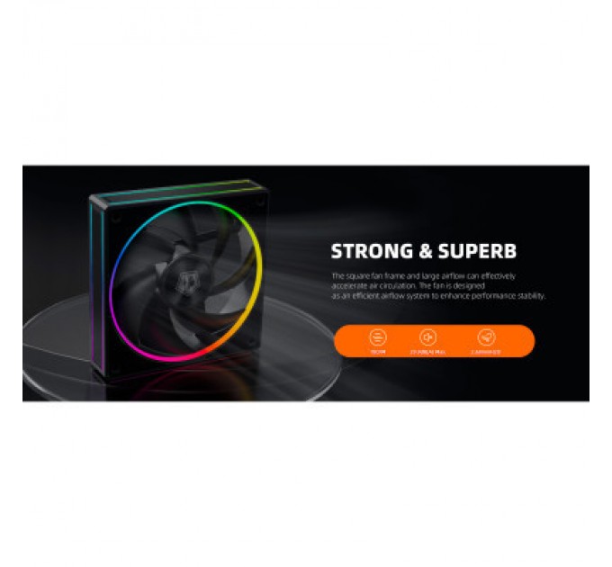 ID-Cooling Кулер до корпусу ID-Cooling AF-127-ARGB-K