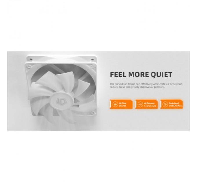 ID-Cooling Кулер до корпусу ID-Cooling FL-12025 WHITE