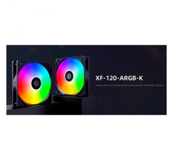 ID-Cooling Кулер до корпусу ID-Cooling XF-120-ARGB-K