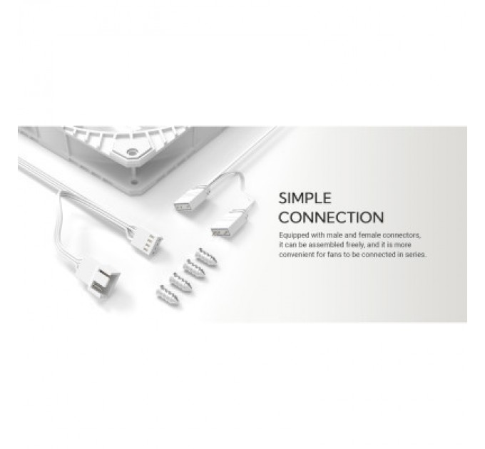 ID-Cooling Кулер до корпусу ID-Cooling WF-14025-XT ARGB WHITE