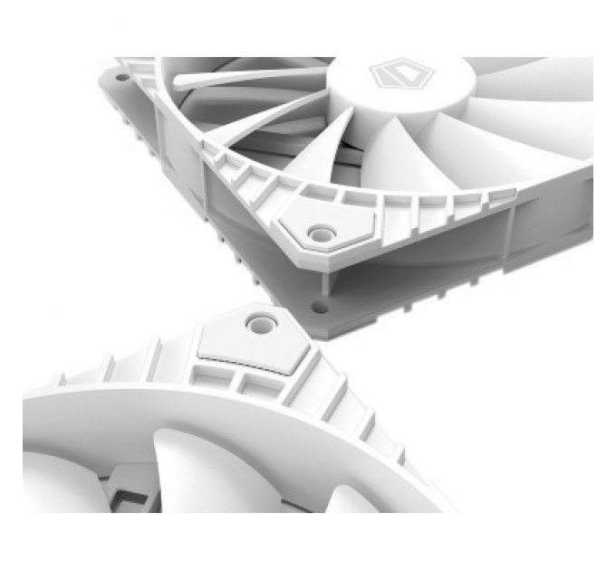 ID-Cooling Кулер до корпусу ID-Cooling WF-14025-XT WHITE V2