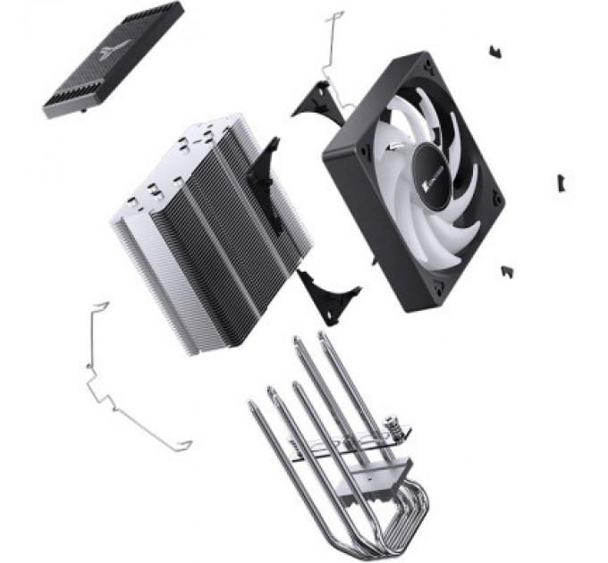 JONSBO Кулер до процесора JONSBO CR-1000 EVO ARGB Black