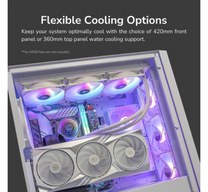 Cougar Корпус Cougar UNIFACE White