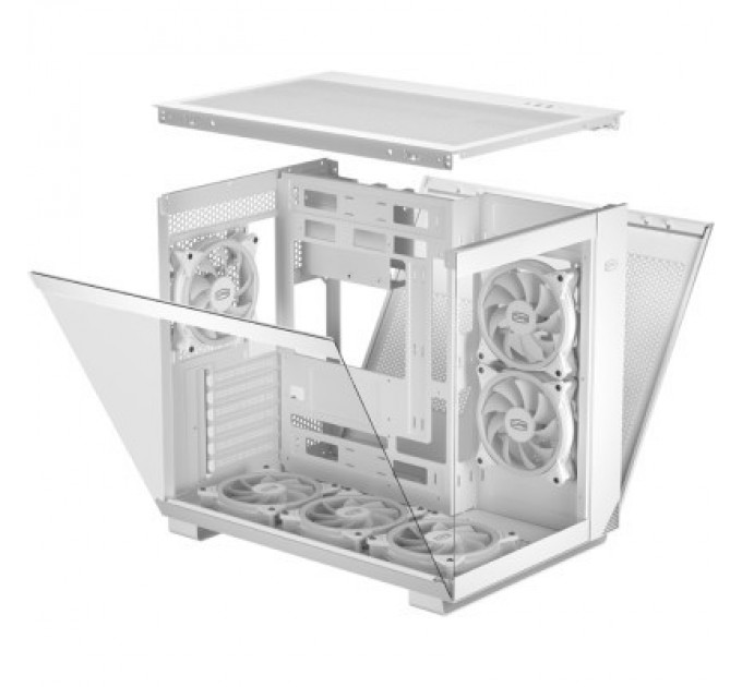 PcCooler Корпус PcCooler C3 T500 ARGB WH