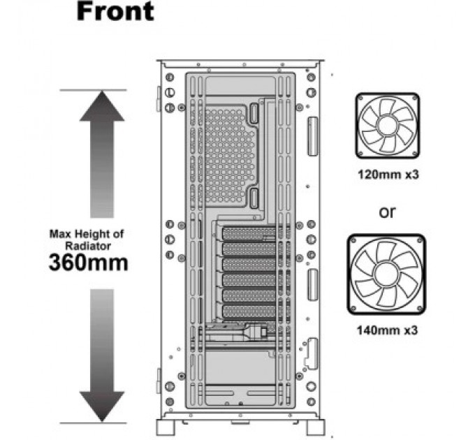 Azza Корпус Azza NEO (CSAZ-500)