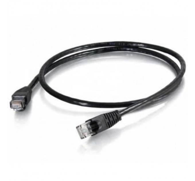 Ritar Патч-корд 1м, UTP, cat.5e, CCA, black Ritar (PCR-CCA/1Bk)