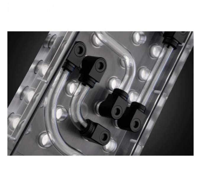 Ekwb Резервуар для СРО Ekwb EK-QuantumX Loophole Distroplate D5 PWM - Black (3831109908440) (3831109908440)