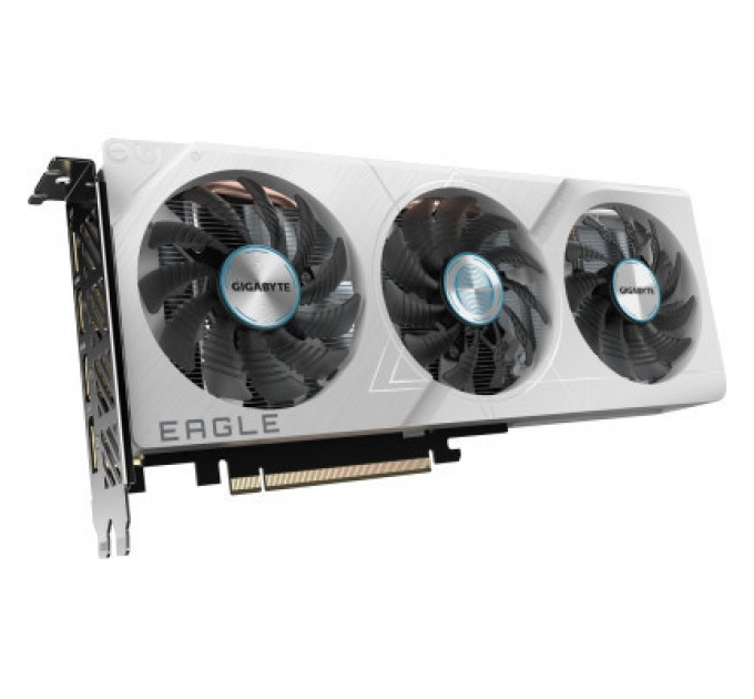 GIGABYTE Відеокарта GIGABYTE GeForce RTX4060 8Gb EAGLE OC ICE (GV-N4060EAGLEOC ICE-8GD)