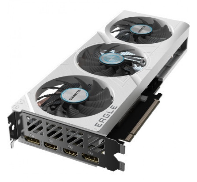 GIGABYTE Відеокарта GIGABYTE GeForce RTX4060 8Gb EAGLE OC ICE (GV-N4060EAGLEOC ICE-8GD)
