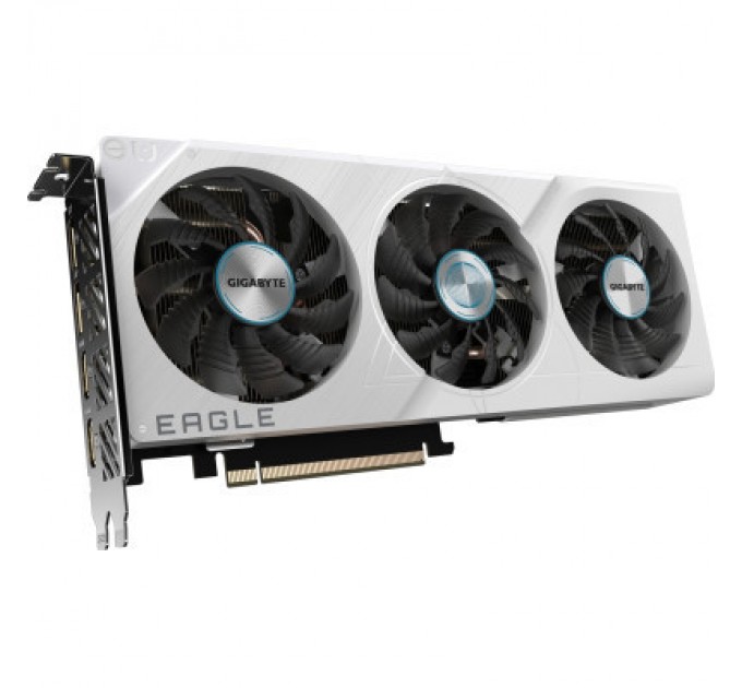 GIGABYTE Відеокарта GIGABYTE GeForce RTX4060Ti 8Gb EAGLE OC ICE (GV-N406TEAGLEOC ICE-8GD)