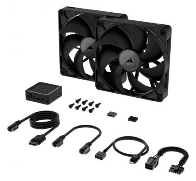 Corsair Кулер до корпусу Corsair iCUE Link RX140 PWM Dual Pack (CO-9051012-WW)