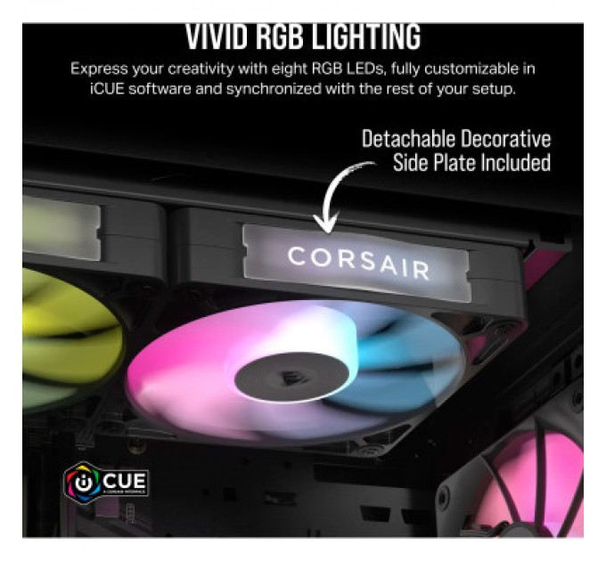 Corsair Кулер до корпусу Corsair iCUE Link RX140 RGB PWM (CO-9051019-WW)