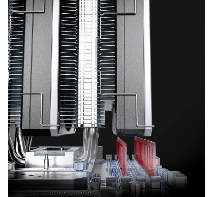 MONTECH Кулер до процесора MONTECH METAL/DT24 BASE (METAL DT24 BASE)