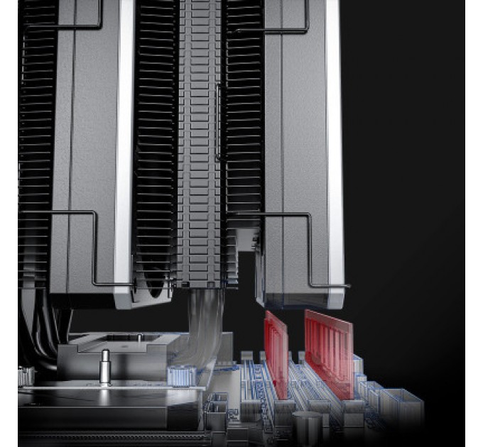 MONTECH Кулер до процесора MONTECH METAL/DT24 PREMIUM (METAL DT24 PREMIUM)