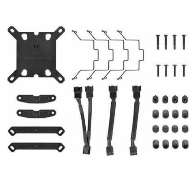 ThermalTake Кулер до процесора ThermalTake TOUGHAIR 710 Black (7 CL-P117-CA14BL-A)