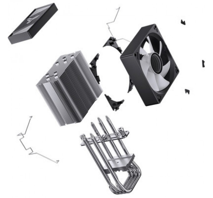 JONSBO Кулер до процесора JONSBO CR-1400 V2 ARGB Black