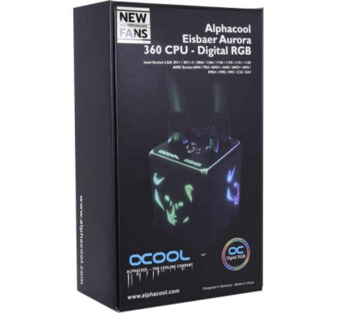 Alphacool Система рідинного охолодження Alphacool AURORA HPE EDIT.360 (11999)