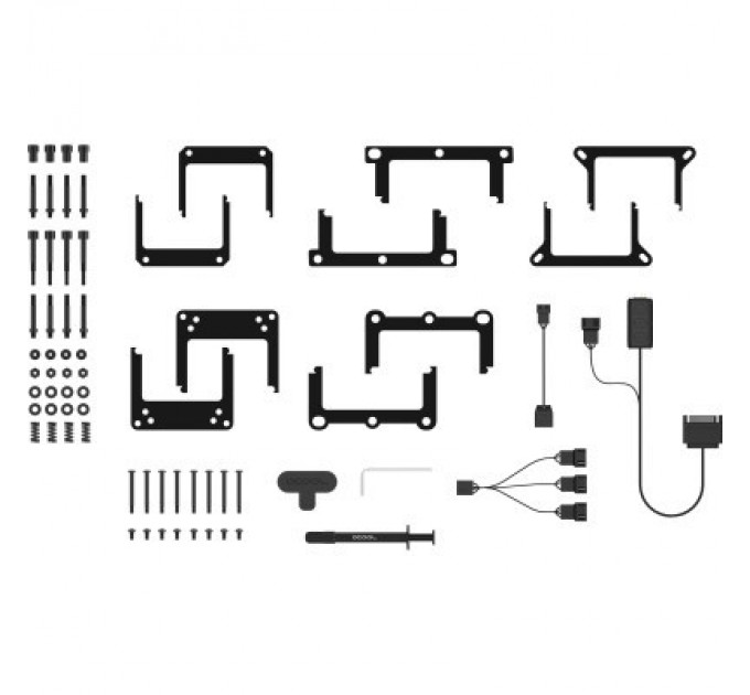 Alphacool Система рідинного охолодження Alphacool PRO AURORA 280 AIO (11773)