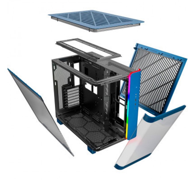 MONTECH Корпус MONTECH KING 95 (PRUSSIAN BLUE)