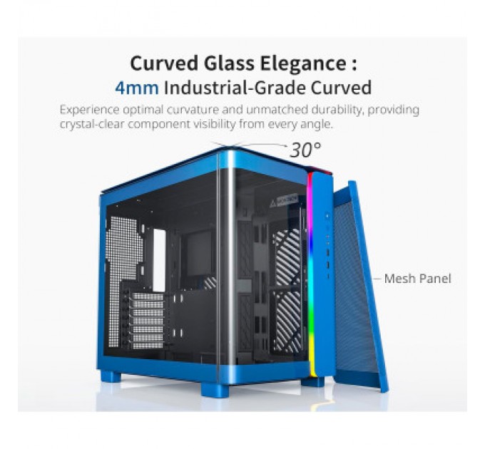 MONTECH Корпус MONTECH KING 95 (PRUSSIAN BLUE)