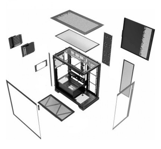 ADATA Корпус ADATA INVADERXMTWOF-BKCWW