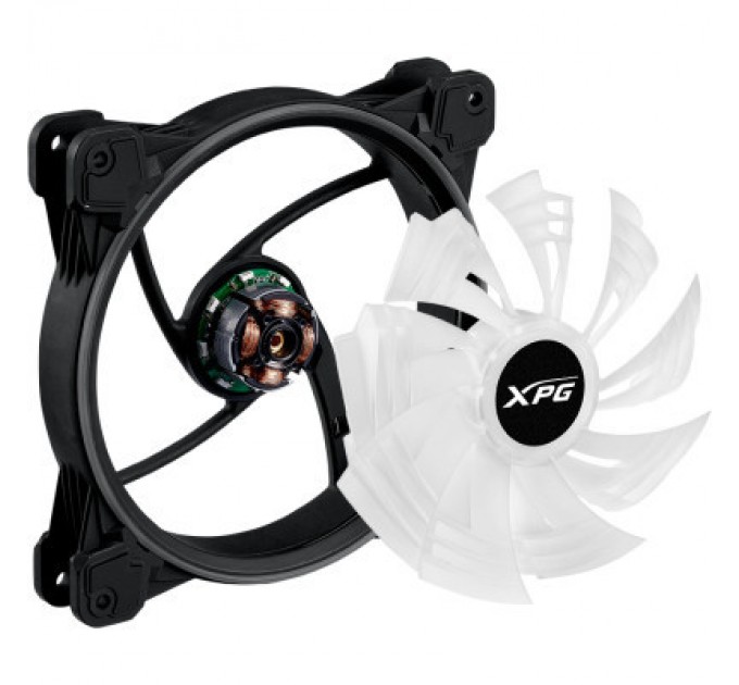 ADATA Кулер до корпусу ADATA HURRICANE120ARGBPWM-BKCWW