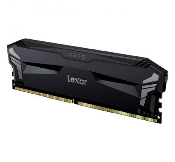 Lexar Модуль пам'яті для комп'ютера DDR4 16GB (2x8GB) 3600 MHz Ares Black Lexar (LD4BU008G-R3600GD0A)