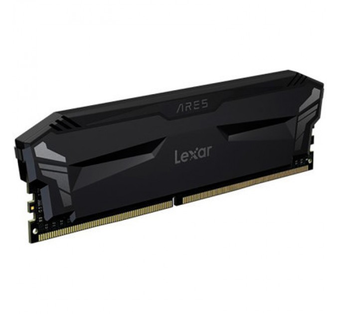 Lexar Модуль пам'яті для комп'ютера DDR4 16GB (2x8GB) 3600 MHz Ares Black Lexar (LD4BU008G-R3600GD0A)