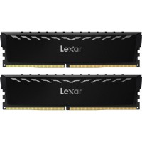 Модуль пам'яті для комп'ютера DDR4 16GB (2x8GB) 3600 MHz THOR Black Lexar (LD4U08G36C18LG-RGD)