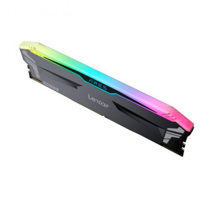Lexar Модуль пам'яті для комп'ютера DDR4 16GB (2x8GB) 3600 MHz Ares RGB Black Lexar (LD4BU008G-R3600GDLA)