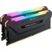 Corsair Модуль пам'яті для комп'ютера DDR4 32GB (2x16GB) 3600 MHz Vengeance RGB Pro Corsair (CMW32GX4M2D3600C18)