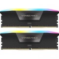 Corsair Модуль пам'яті для комп'ютера DDR5 32GB (2x16GB) 6000 MHz Vengeance RGB Black Corsair (CMH32GX5M2E6000Z36)