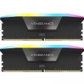 Corsair Модуль пам'яті для комп'ютера DDR5 64GB (2x32GB) 6000 MHz Vengeance RGB Corsair (CMH64GX5M2B6000C38)