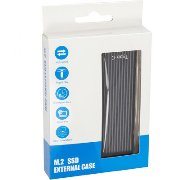 PowerPlant Кишеня зовнішня PowerPlant SSD M.2 PCIe NVMe USB3.1 (HC380428)