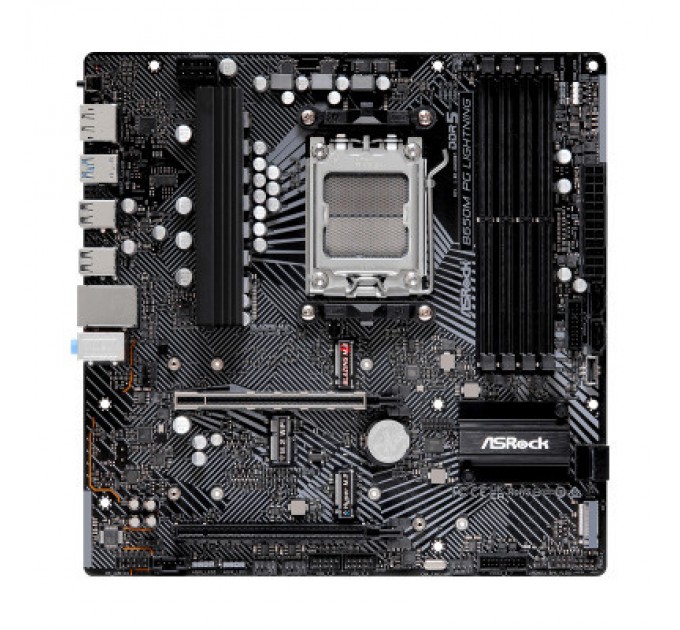 ASRock Материнська плата ASRock B650M PG LIGHTNING