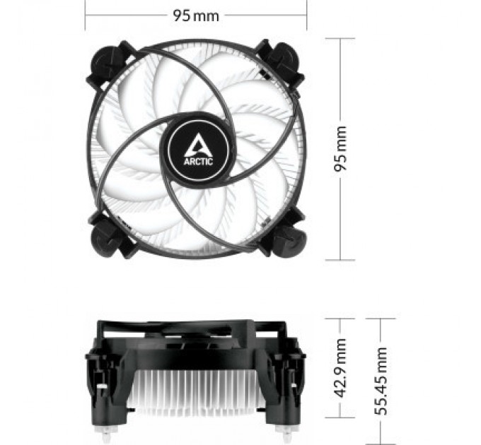 Arctic Кулер до процесора Arctic Alpine 17 LP (ACALP00042A)